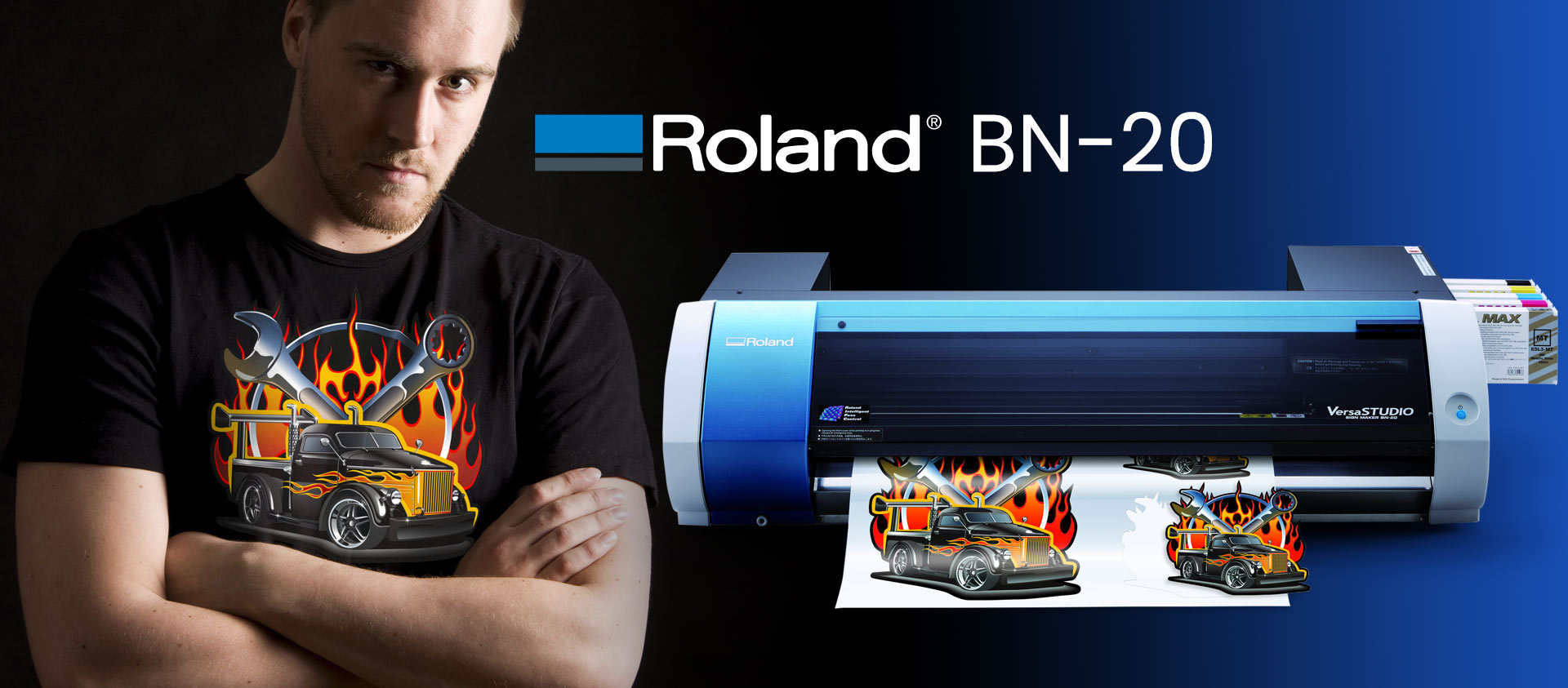 Comparatie imprimante seria Roland BN-20